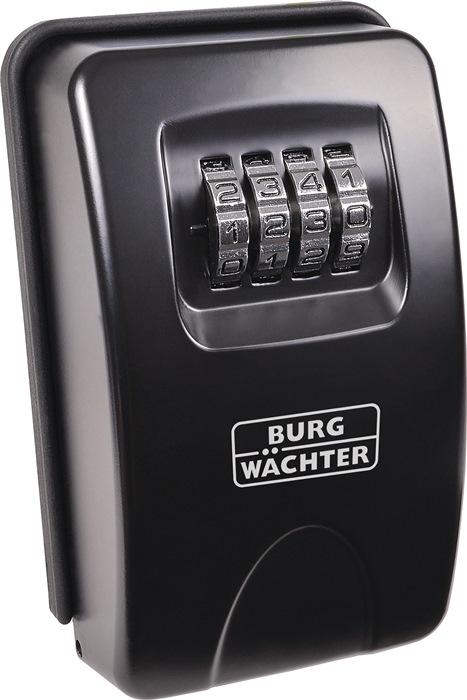 BURG-WÄCHTER Schlüsseltresor Key Safe 20 H135xB83xT46mm Zahlenschloss Anzahl Haken 1