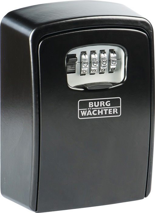 BURG-WÄCHTER Schlüsseltresor Key Safe 40 H145xB105xT55mm mit Schutzkappe Zahlenschloss
