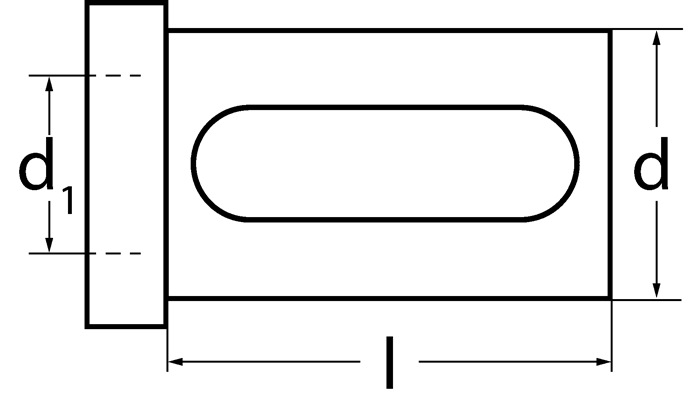PROMAT Reduzierbuchse Form 2 Bohrungs-Ø 32 mm Außen 40 mm Einspannlänge 71 mm