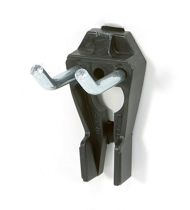 RAACO Werkzeughakenset Clip 2-30mm Doppelhaken 3St. je Satz Dopplehaken L.30mm 3tlg. B.27xT.47xH.60mm für Art.Nr.795605,795584,795698-699