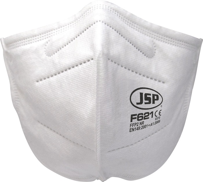JSP Atemschutzmaske JSP F621 FFP2 ohne Ausatemventil, faltbar 40 Stück
