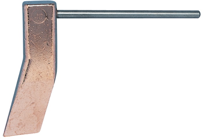 KAYSER Kupferstück  Hammerform, gekröpft 350 g