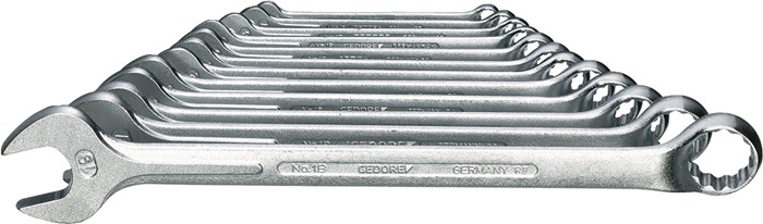 GEDORE Ringmaulschlüsselsatz 1 B-026 26-teilig Schlüsselweite 6-32 mm Form B CV-Stahl