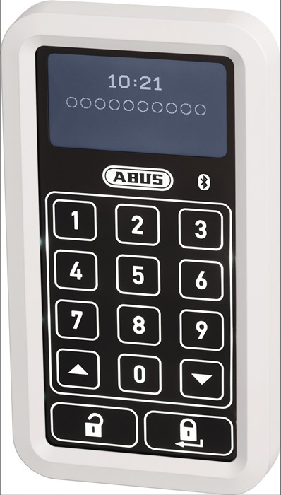 ABUS Tastatur CFT3100 W Touch-Oberfläche weiß