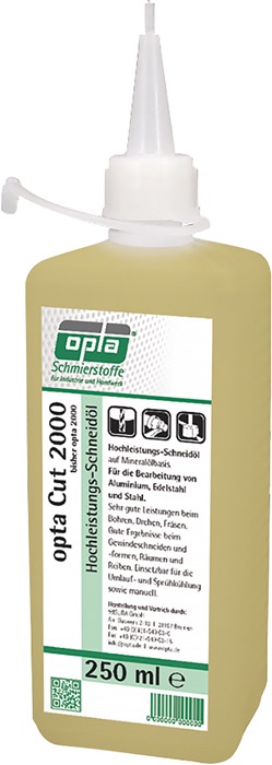 OPTA Hochleistungsschneidöl Cut 2000 250 ml