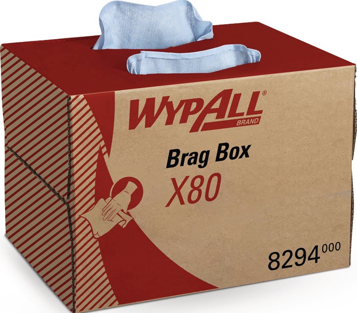 WYPALL Wischtuch WypAll® X80 8294 L427xB282ca. mm blau 1-lagig