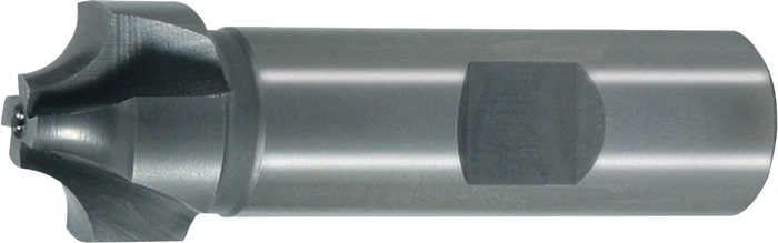 Alpen Viertelkreisprofilfräser DIN 6518 B Typ N Radius 2 mm 10 mm HSS-Co DIN 1835 B Schneidenanzahl 4