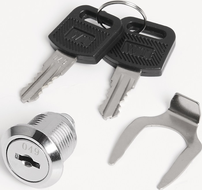 PROMAT Zylinderschloss  mit zwei Schlüsseln passend für Werkstattwagen, Rollwerkbank Trend