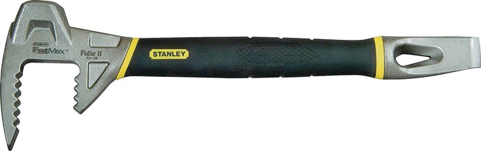 STANLEY Abbrucheisen Fubar II Fatmax® Universalabbruchwerkzeug 38 cm, 1100 g 4-in-1 für Abbruch- und Demontage Stemmen, Spalten, Biegen und Schlagen