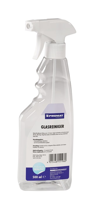 PROMAT CHEMICALS Glasreiniger  500 ml 12 Sprühflaschen