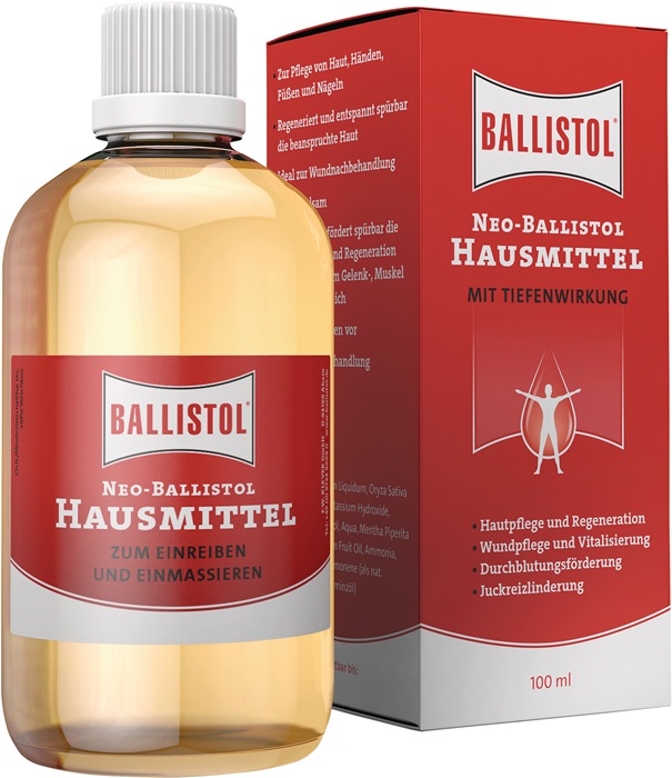 BALLISTOL Hautpflegeöl Neo-Ballistol ohne Konservierungsstoffe 100 ml 6 Flaschen