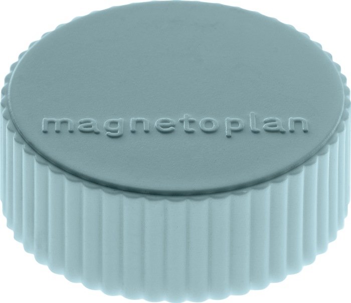MAGNETOPLAN Magnet Super Ø 34 mm hellblau 10 Stück