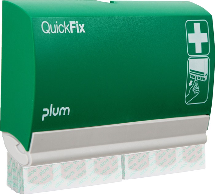 PLUM Pflasterspender QuickFix 3 B232,5xH133,5xT33ca. mm grün
